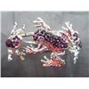 Image 2 : Hand set 3 frog crystal bangle