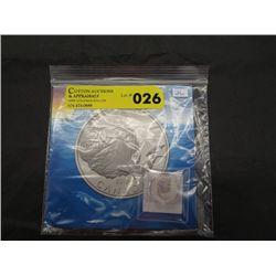 Solid silver Canadian iceberg/Arctic $20 coin