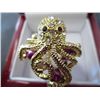 Image 2 : Pearl & crystal octopus ring