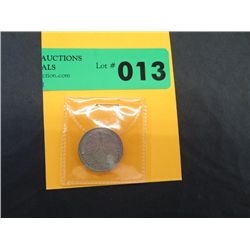 WW II silver Nazi German eagle & swastika coin