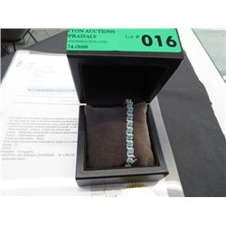 Ladies tennis bracelet