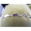 Image 2 : Sterling silver elephant motif bracelet