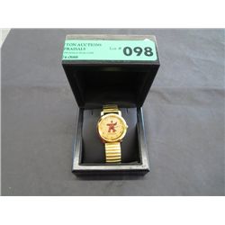 Men's Wristwatch, Inukshuk design on face