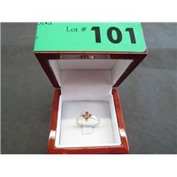 Rare Red Diamond ladies ring,