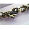 Image 2 : Dragon-shape bracelet, bronze tones