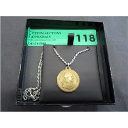 Pope John VI Vatican bronze medallion
