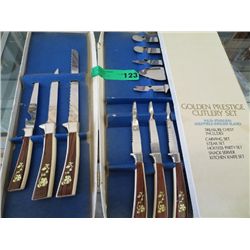 Vintage knife gift set