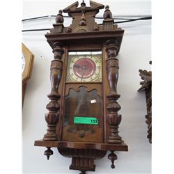 Regulator wall clock, missing pendulum
