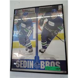 Framed picture of the Sadin brothers, 2008