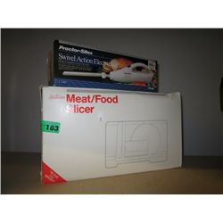 Meat slicer & electric knife - both in box