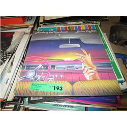 Stack of record albums