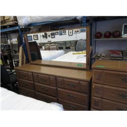Two wood dressers