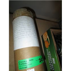 Tube of movie posters