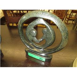 10" tall Shona stone statue