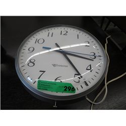 Electric wall clock 1' diameter