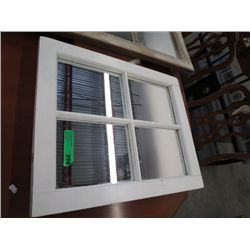 White window frame 20" x 24"