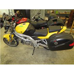2004 Yellow Suzuki SV 650