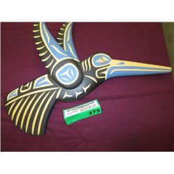 Harvey John carved Hummingbird