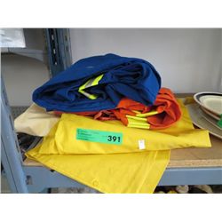 Safety and rain clothing