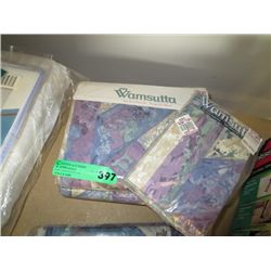 Three flat King size sheets