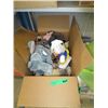 Image 1 : Box of stuffed animals