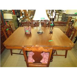 Six pieces dining set