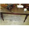 Image 1 : Wooden dining table