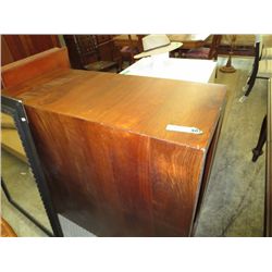 Modern heavy wood coffee table 39" square