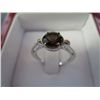 Image 2 : Brown topaz sterling silver ring