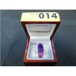 Botswana agate - custom made - sterling silver