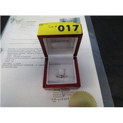 14kt white gold ring