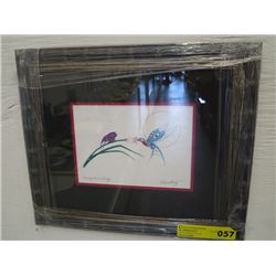 Hummingbird & Butterfly by Richard Shorty