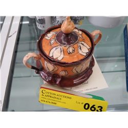 Sugar bowl with lid