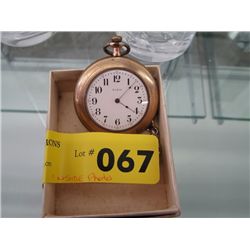 1888 Gilded Pocket Watch - Elgin Natl Watch Co.