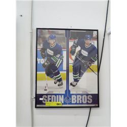 Framed Sadin brothers picture 2008  - 16 x 20