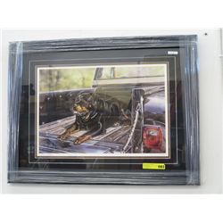 "Hitching a Ride" by Renato Muccillo - Framed