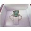 Image 2 : South American Emerald Solitaire Ring