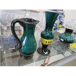Bud vase and jug