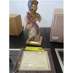 Old Mill Creek Medicine Woman statue
