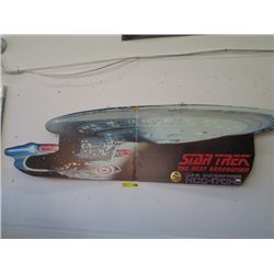 Star Trek: The Next Generation advertising sign