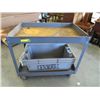 Image 1 : Metal trolley on casters