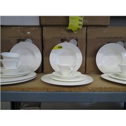 20 piece white dinner set - NEW in box