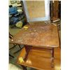 Image 1 : Antique children's adjustable height desk
