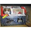 Image 1 : Two remote control helicopters