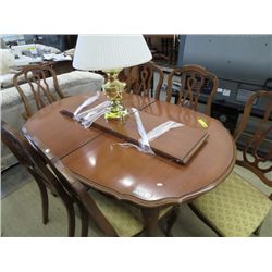 Fruit wood table set