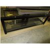Image 1 : Smoke glass TV stand