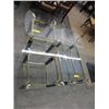 Image 1 : Glass topped coffee table set