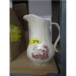 Six - 9" tall jugs with handles