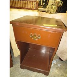 Painted end table