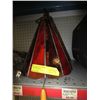 Image 1 : Red shaded hanging lamp